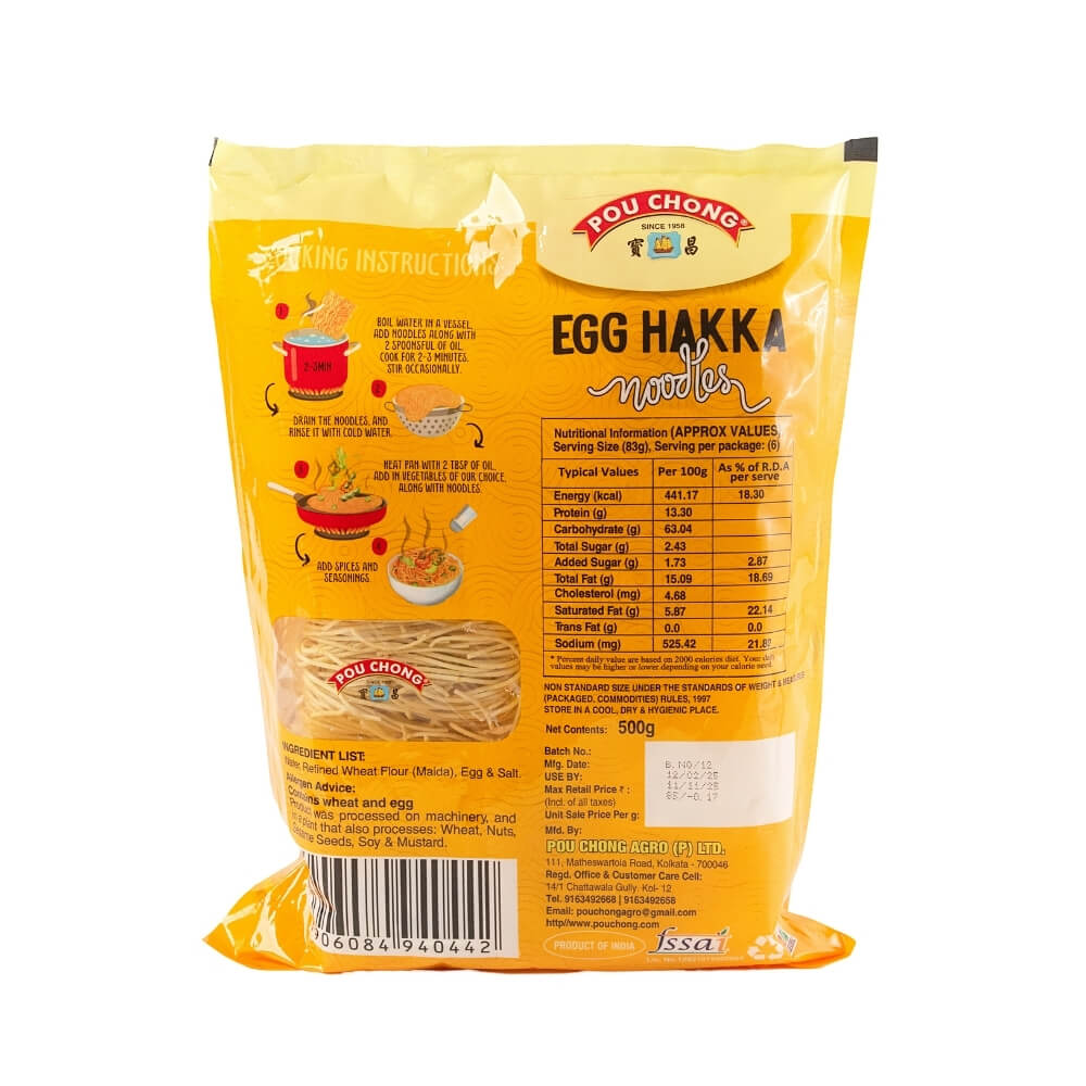 Egg Hakka Noodles