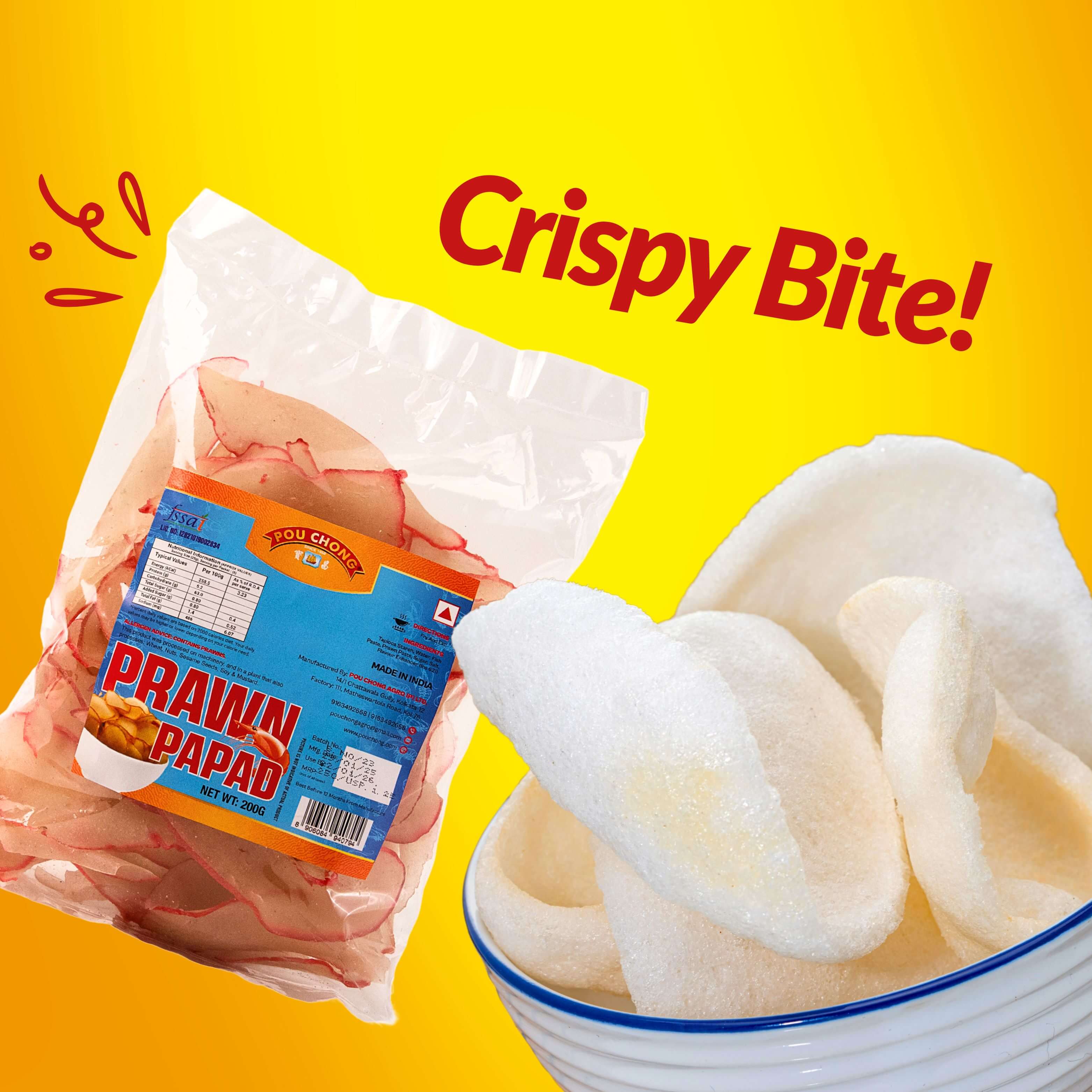 Prawn Papad