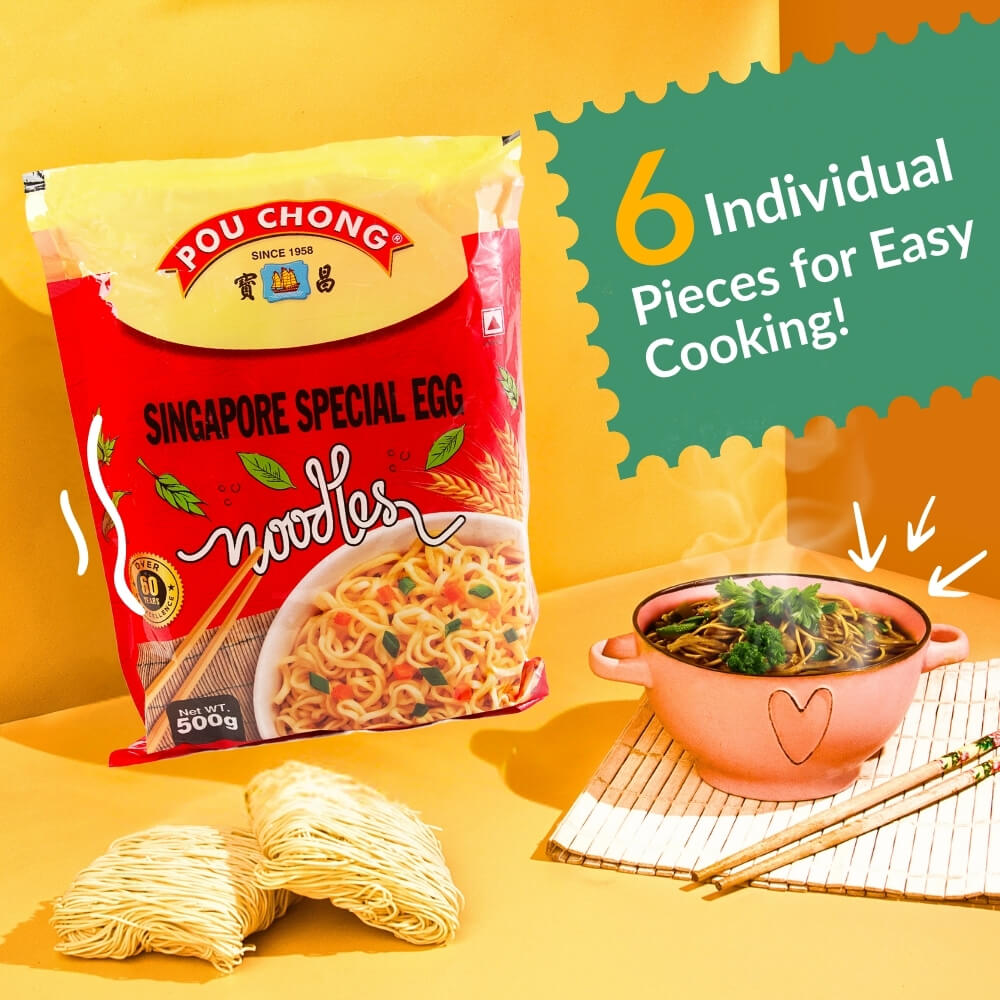 Singapore Special Egg Noodles