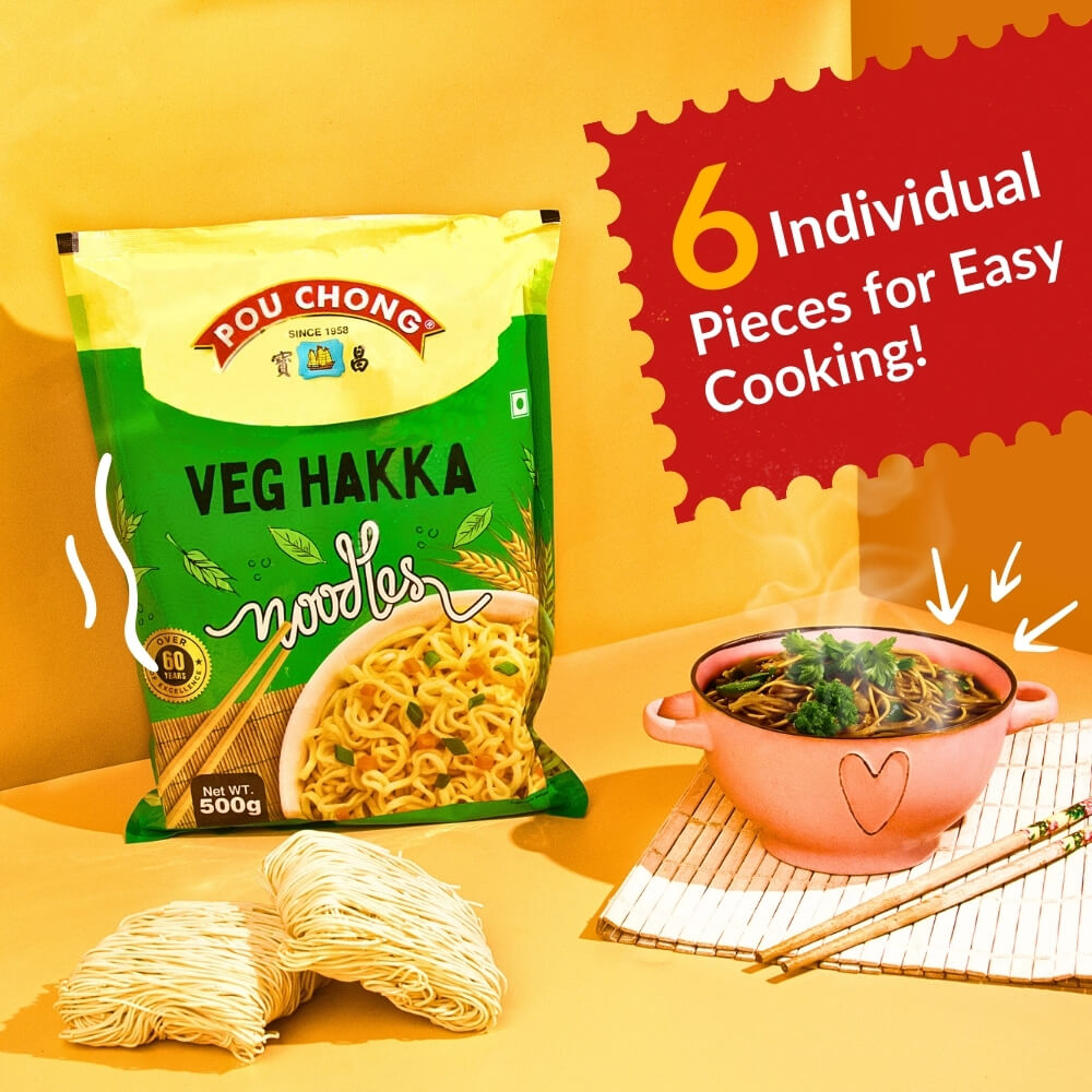 Veg Hakka Noodles