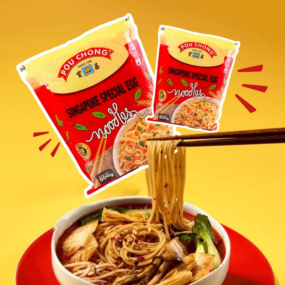 Singapore Special Egg Noodles
